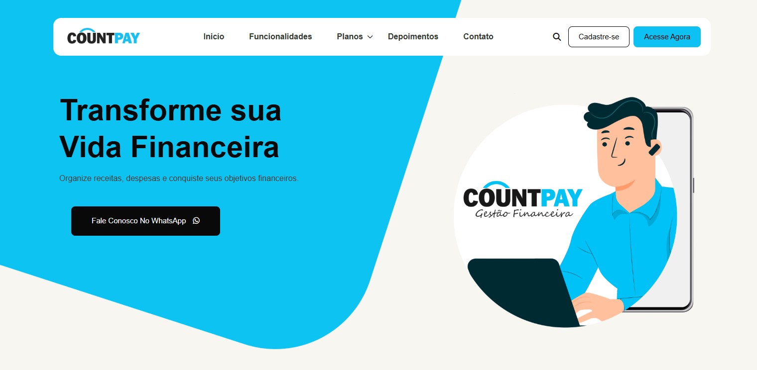 Countpay Gestão Financeira Pessoal
